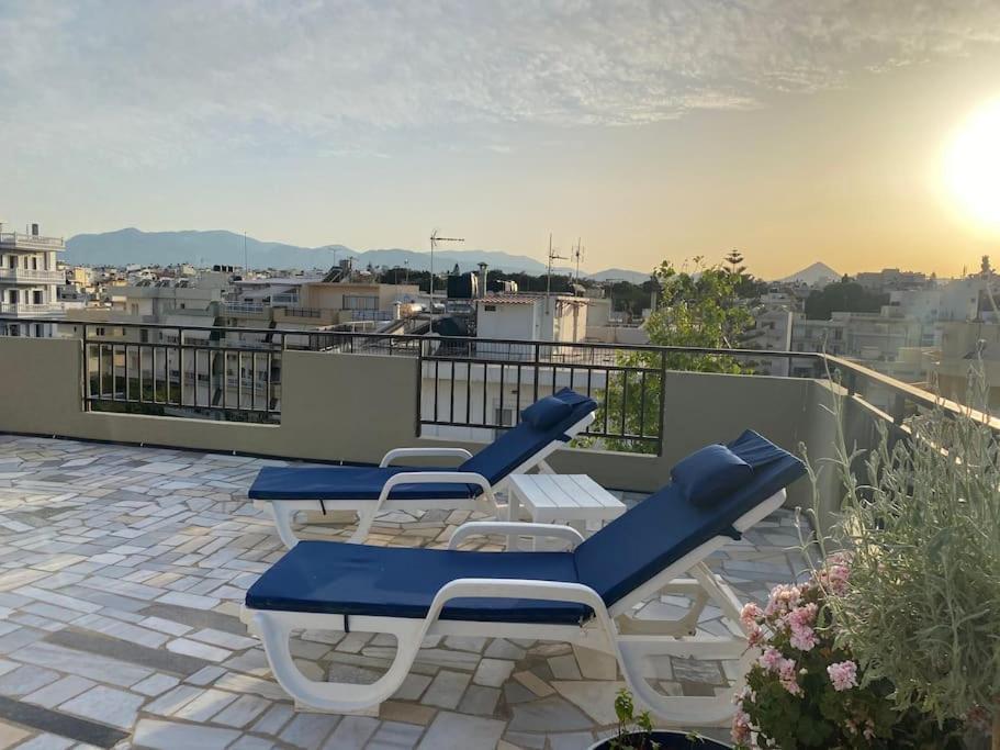 Top Floor Apartment Heraklion  Luaran gambar